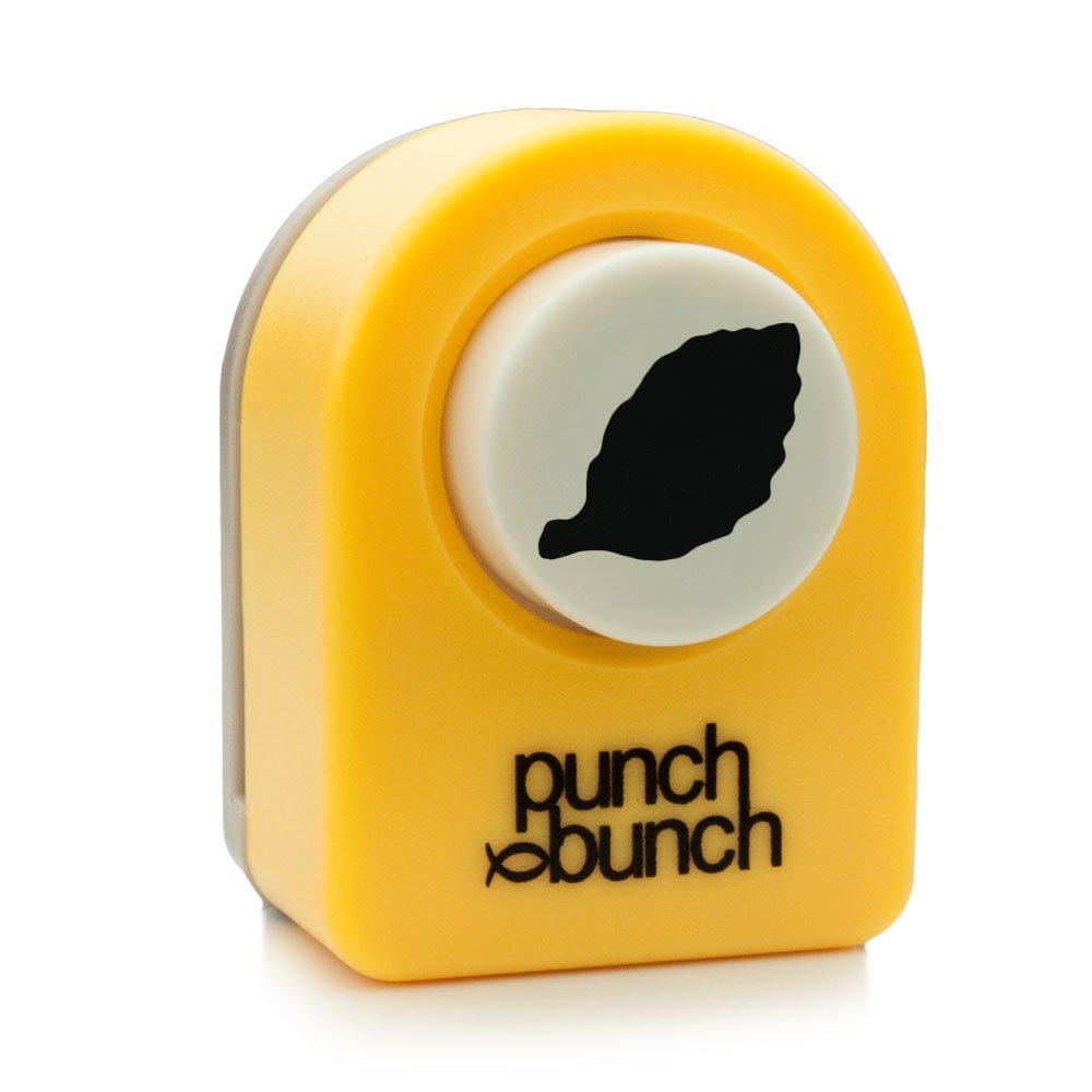 Punch Bunch Small Birch Leaf Paper Punch - Craft Scrapbooking Tool for DIY Cards, Invitations & Home Decor Projects