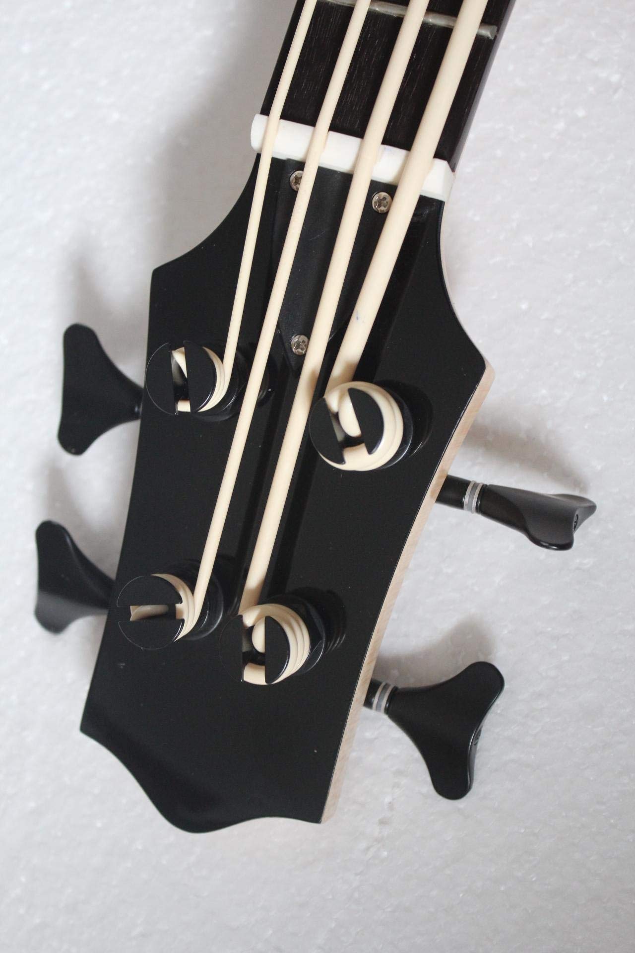 4-String Mini Ukulele Bass Guitar - Blue | Portable Travel & Beginner Friendly Musical Instrument for Kids & Adults