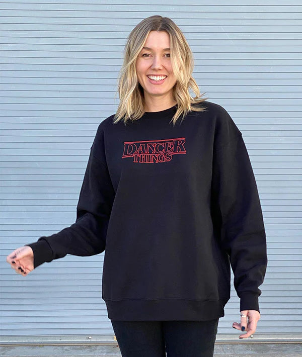 Dancer Things Sweatshirt - Trendy Unisex Pullover for Dance Enthusiasts | Perfect for Dance Classes, Performances & Casual Wear