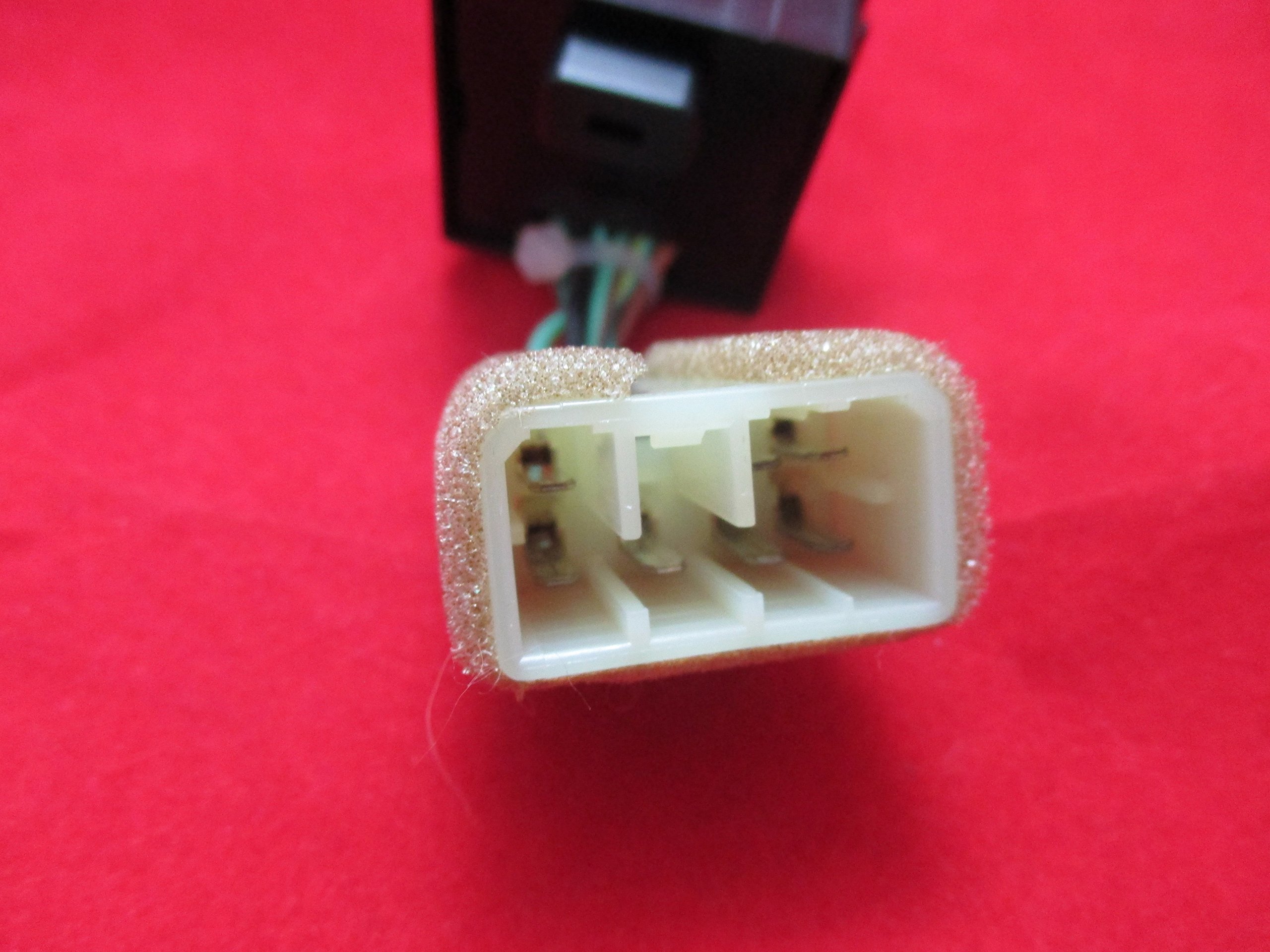 New OEM Mazda RX-7 1986-1992 Power Mirror Switch FB02-66-600B - Replacement Part for Driver Side Mirror Adjustment