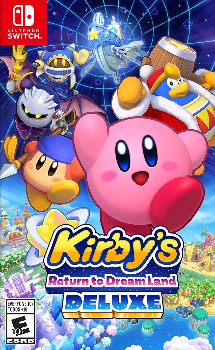 Kirby’s Return to Dream Land Deluxe - Nintendo Switch Game | Fun Adventure for Kids & Adults | Perfect for Family Game Nights & Party Play