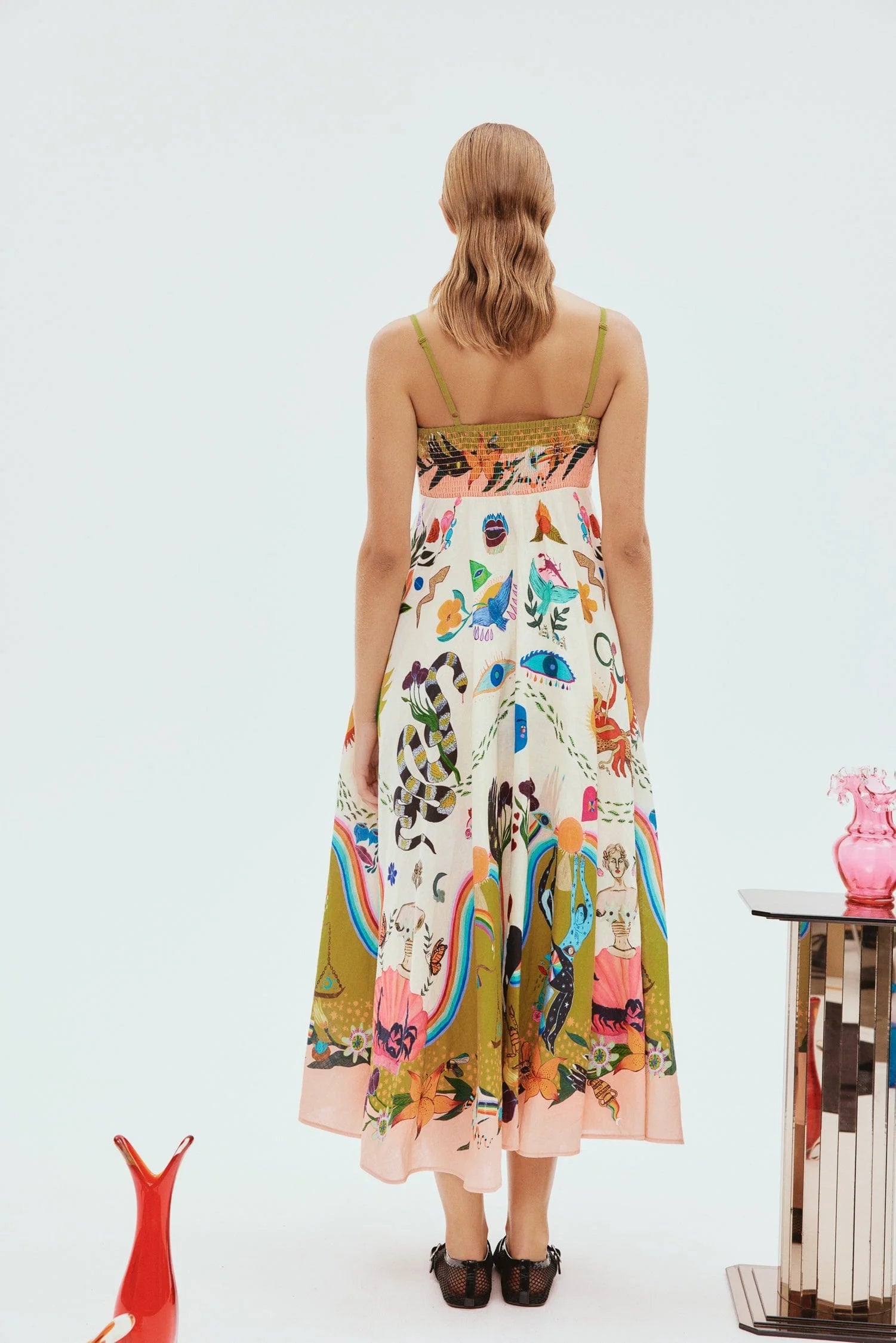 EVERGREEN SUNDRESS Women's Floral Summer Dress - Lightweight Casual Maxi Dress for Beach, Vacation & Outdoor Activities