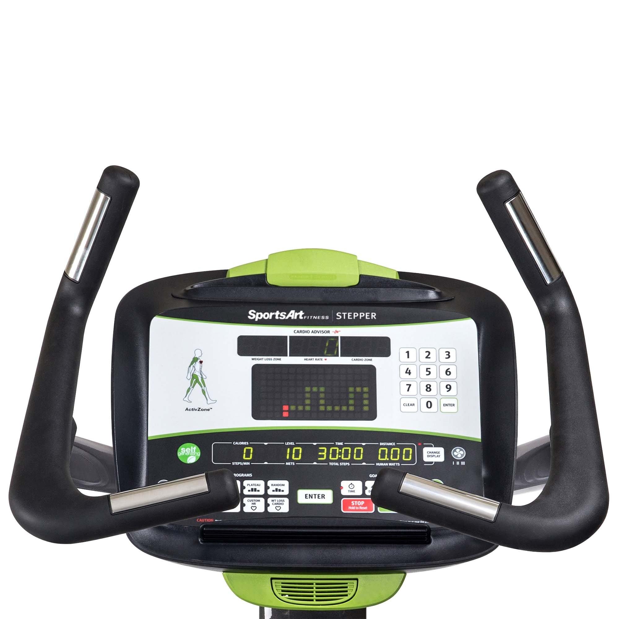 SportsArt S715 Status Series Stepper - Premium Home & Gym Exercise Machine for Cardio & Lower Body Workouts | Perfect for Home Fitness, Rehabilitation & Commercial Gyms
