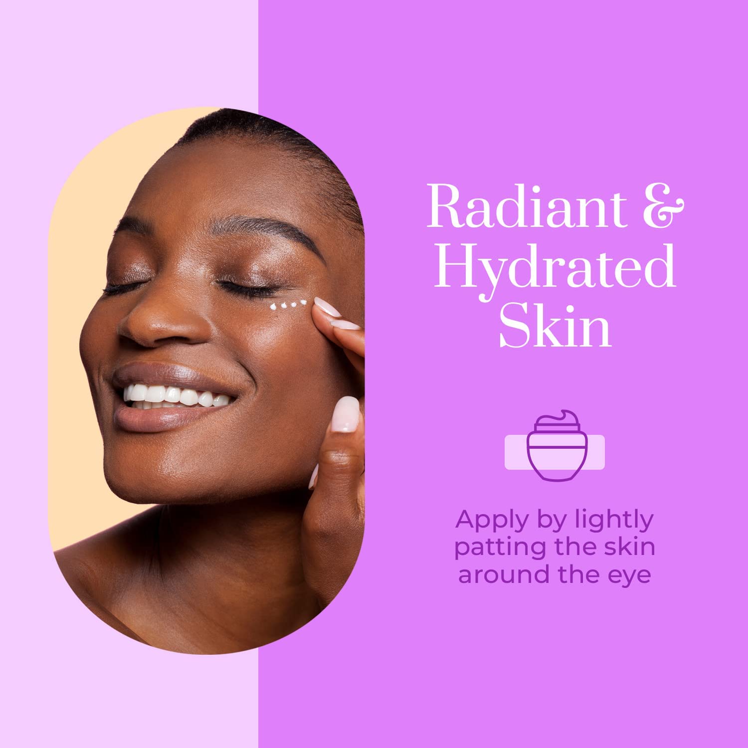 Collagen Eye Cream for Dark Circles & Wrinkles - Hydrating & Plumping Korean Skincare - Dermatologist Tested, Clean Beauty & Cruelty-Free - 1.01 Fl Oz - Perfect for Night Routine & Travel Skincare
