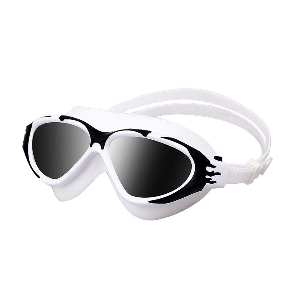 KLHHG Anti-Leak Swim Goggles for Men, Women & Kids - Mirrored, Waterproof Swimming Goggles for Triathlon, Training & Recreation (Multiple Colors) - Perfect for Pool, Beach & Competitive Swimming