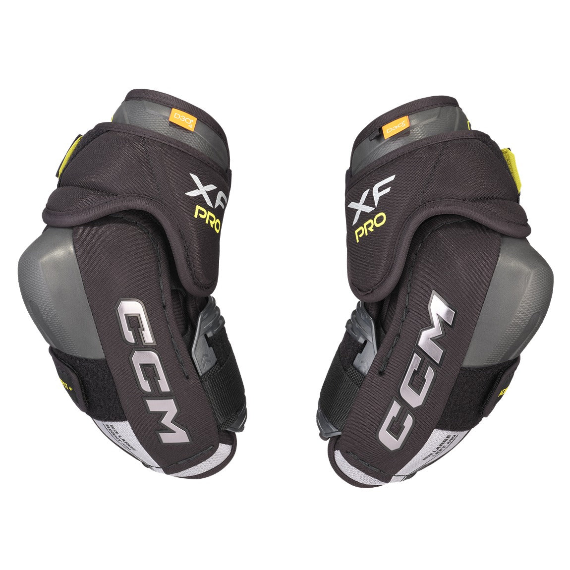 CCM Tacks XF Pro Elbow Pads for Junior Hockey Players - Protective Gear for Youth Ice Hockey Training & Games