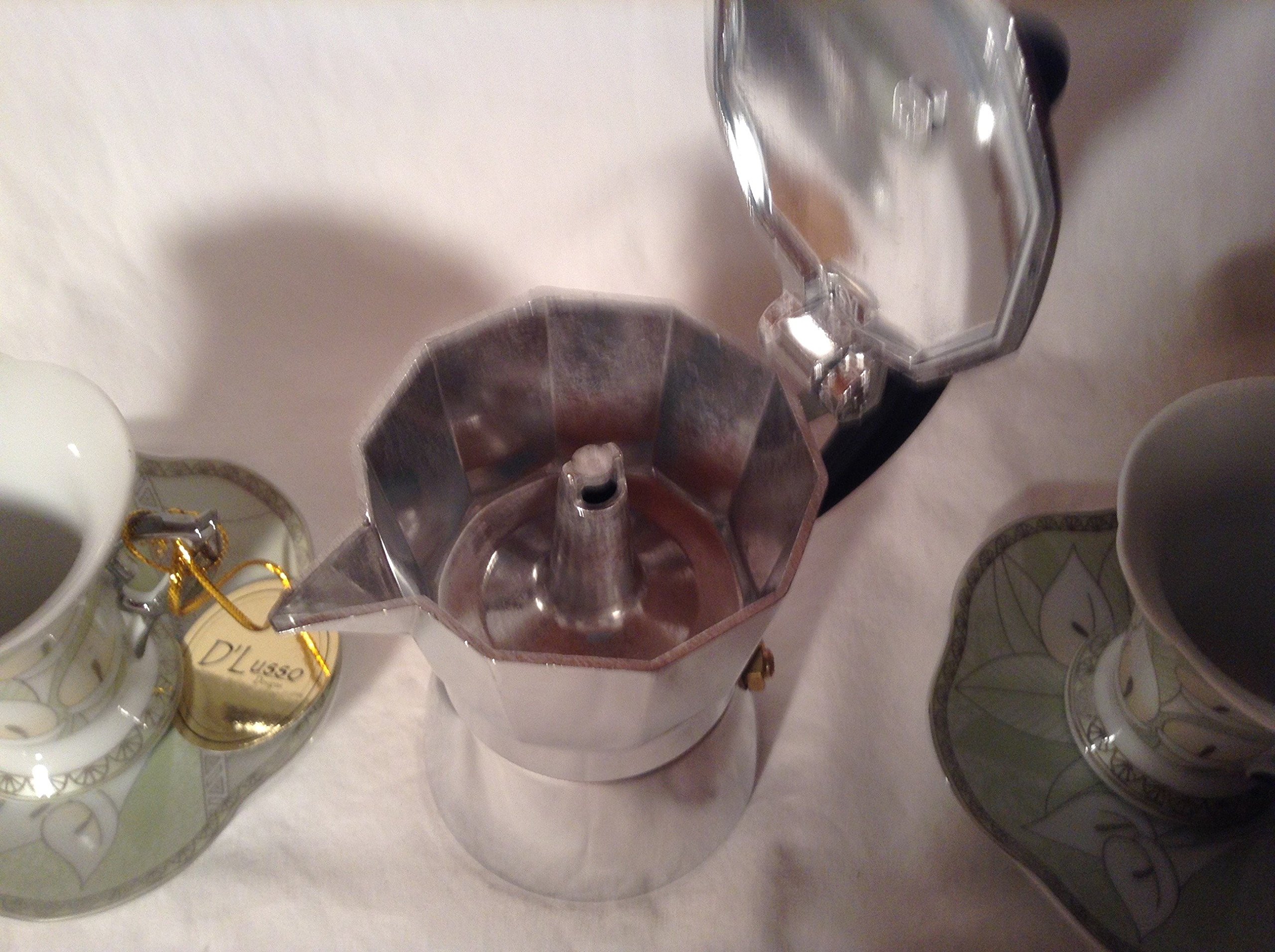 Mini Espresso Coffee Maker for 2 Small Cups - Compact & Portable Home & Office Coffee Machine for Quick Brewing - Perfect for Small Kitchens, Dorms, Camping & Travel