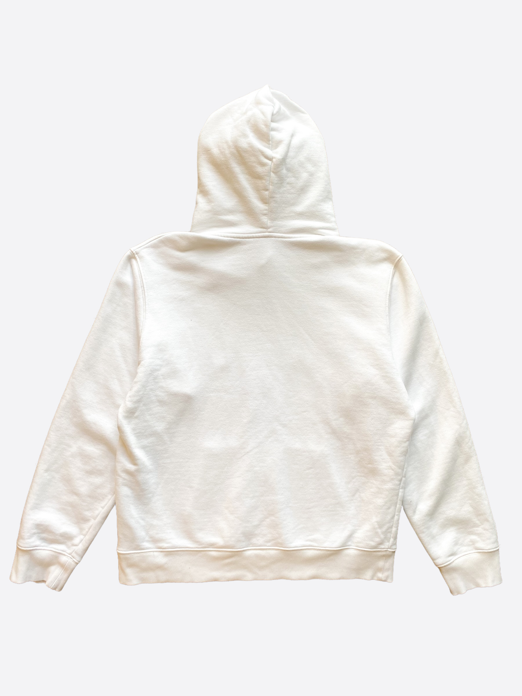 Dior Daniel Arsham White Logo Hoodie - Men's Luxury Fashion Sweatshirt for Streetwear & Casual Outfits | Perfect for Urban Style & Designer Collections