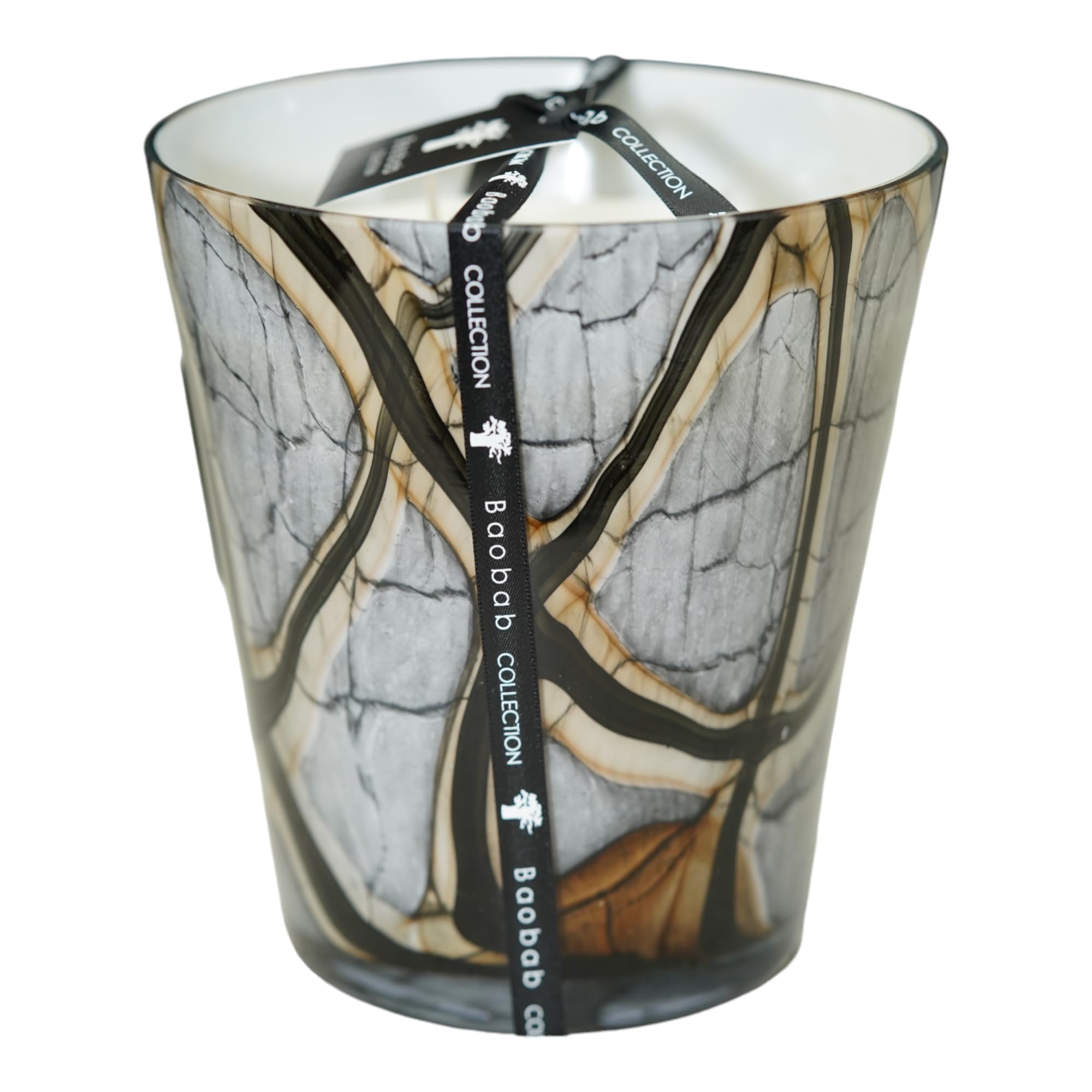 Baobab Collection - Luxury Marble Stone Max16 Scented Candle for Home Decor & Relaxation | Perfect for Living Room, Bedroom, and Spa Ambiance