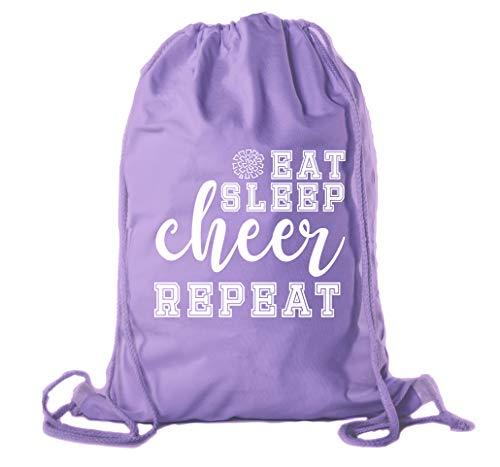 Eat Sleep Cheer-purple
