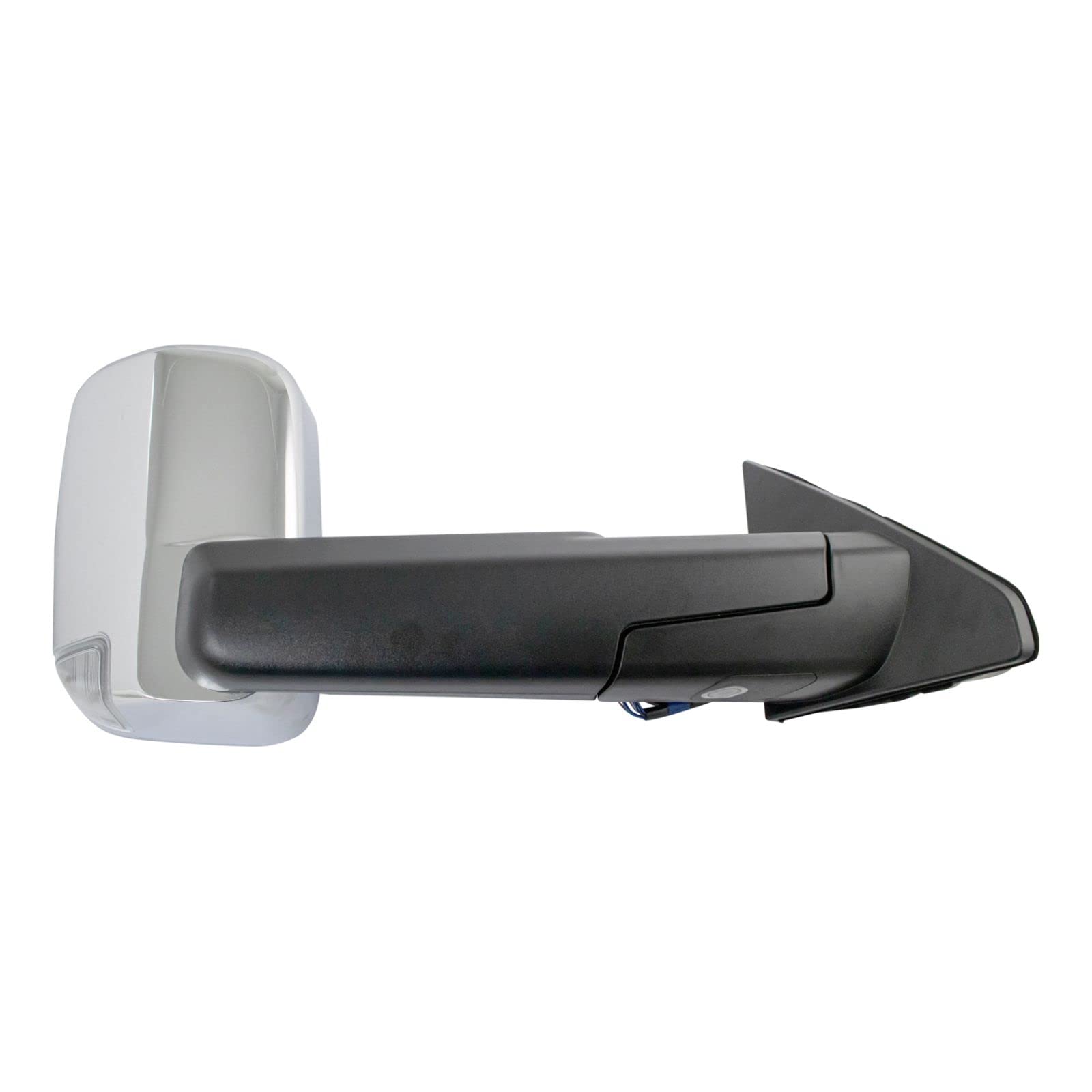 Heated Blind Spot Detection Mirror with Puddle Light Turn Signal - Right Side for Ram Trucks | Enhanced Safety & Visibility for Night Driving & Parking