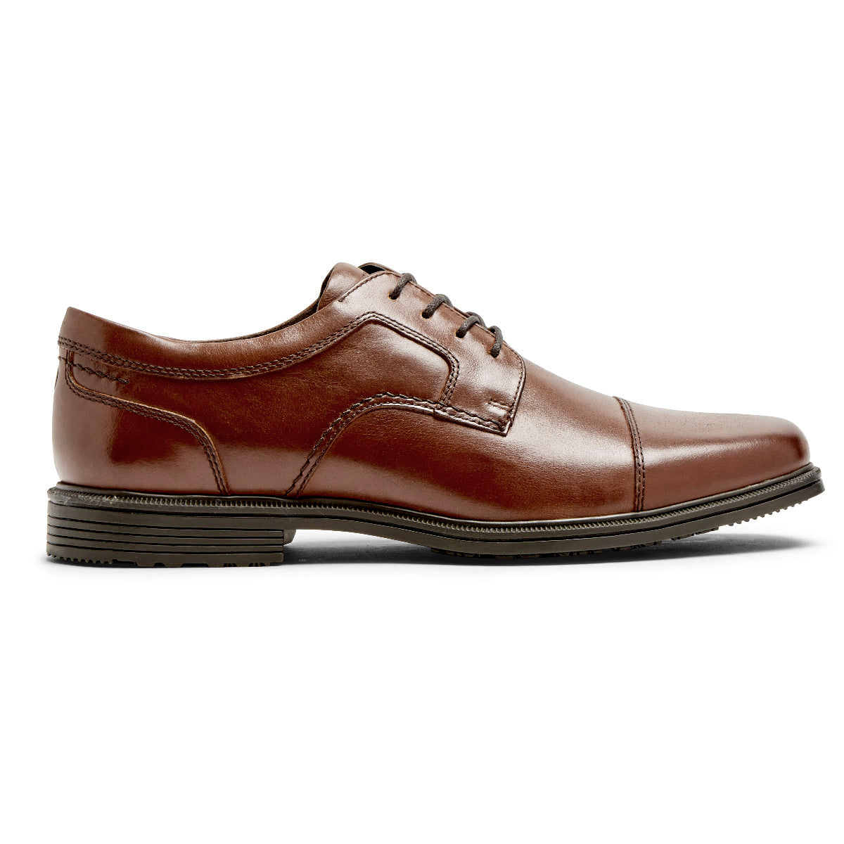 Men's Waterproof Cap Toe Oxford Dress Shoes - Classic Formal & Business Attire for Work, Weddings & Professional Occasions
