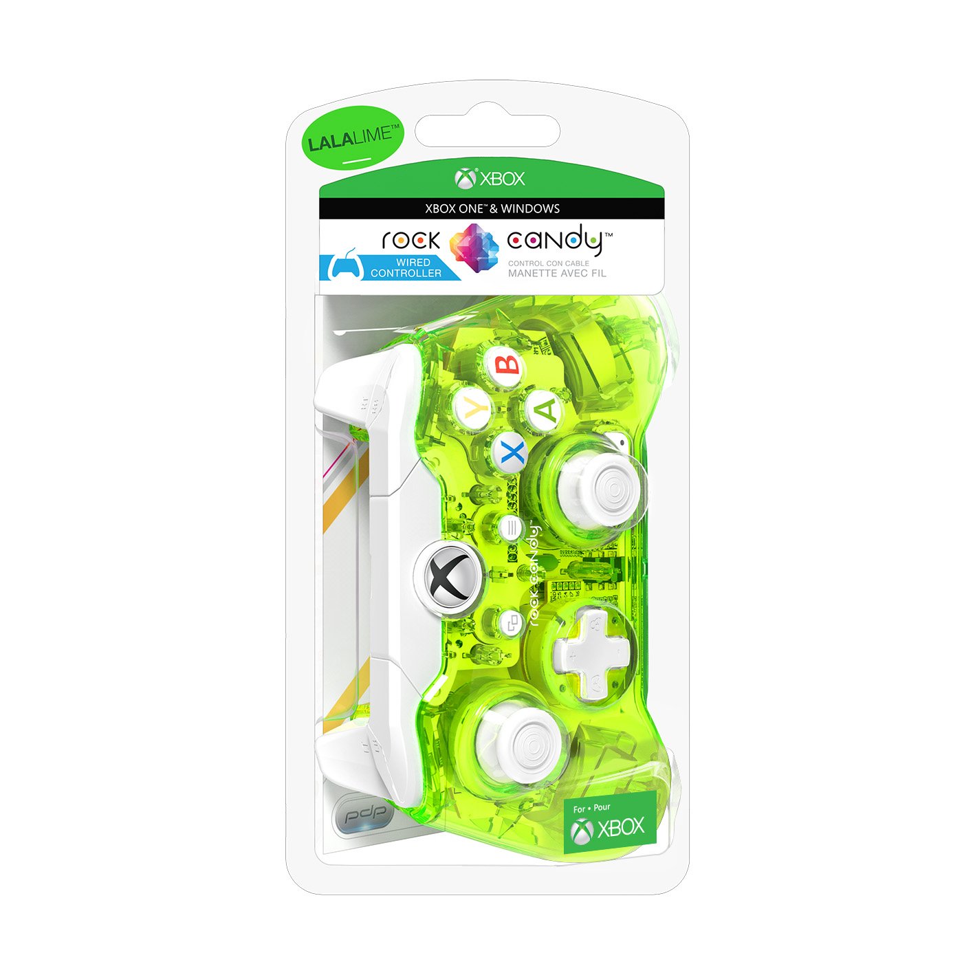 PDP Rock Candy Wired Xbox One Controller - Colorful Gaming Pad for Xbox One/S/X | Perfect for Competitive Gaming & Long Play Sessions