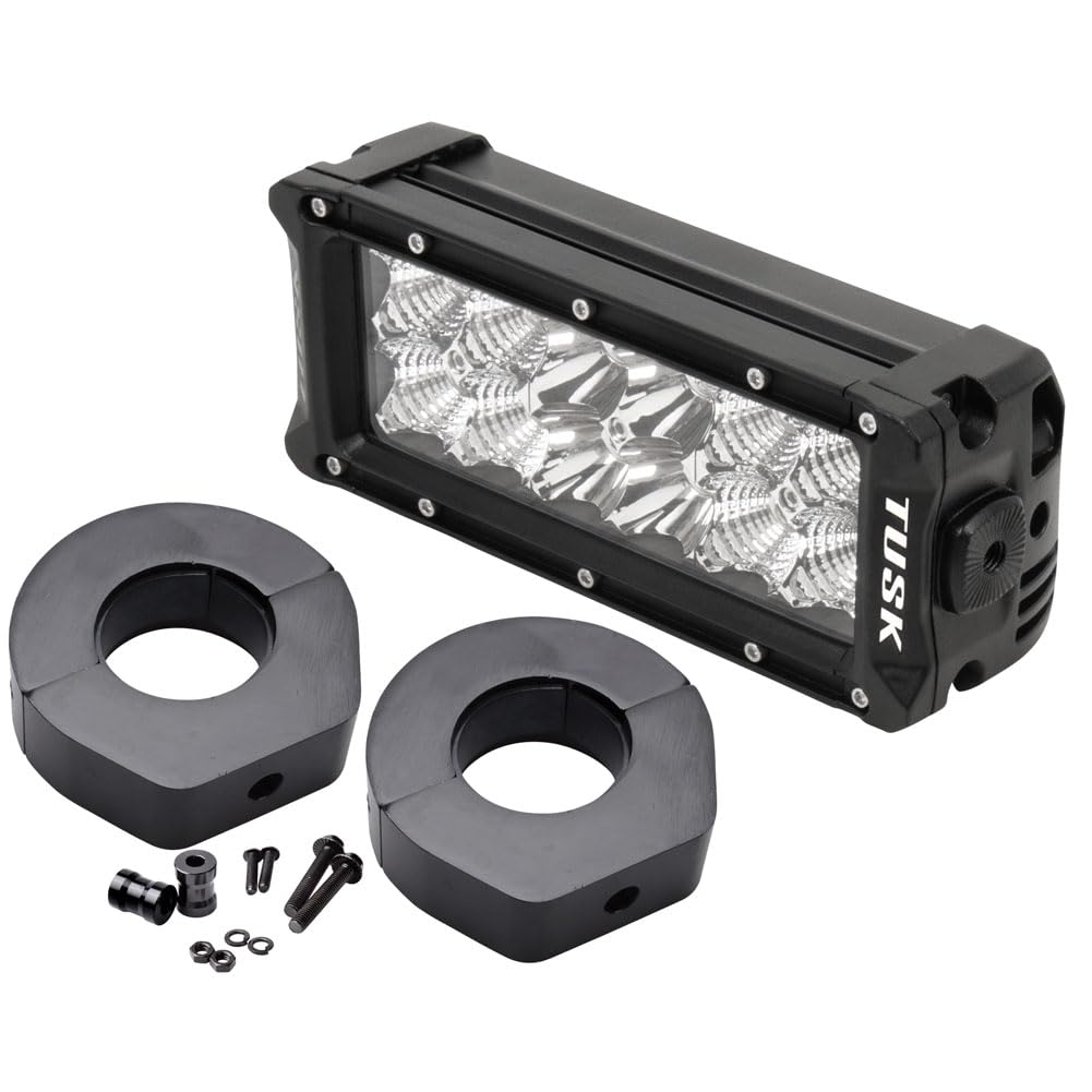 TUSK V2 6-Inch Straight LED Light Bar Kit for Polaris RZR S 800 LE (2011-2012) - Off-Road ATV UTV Lighting for Night Trail Riding & Adventure