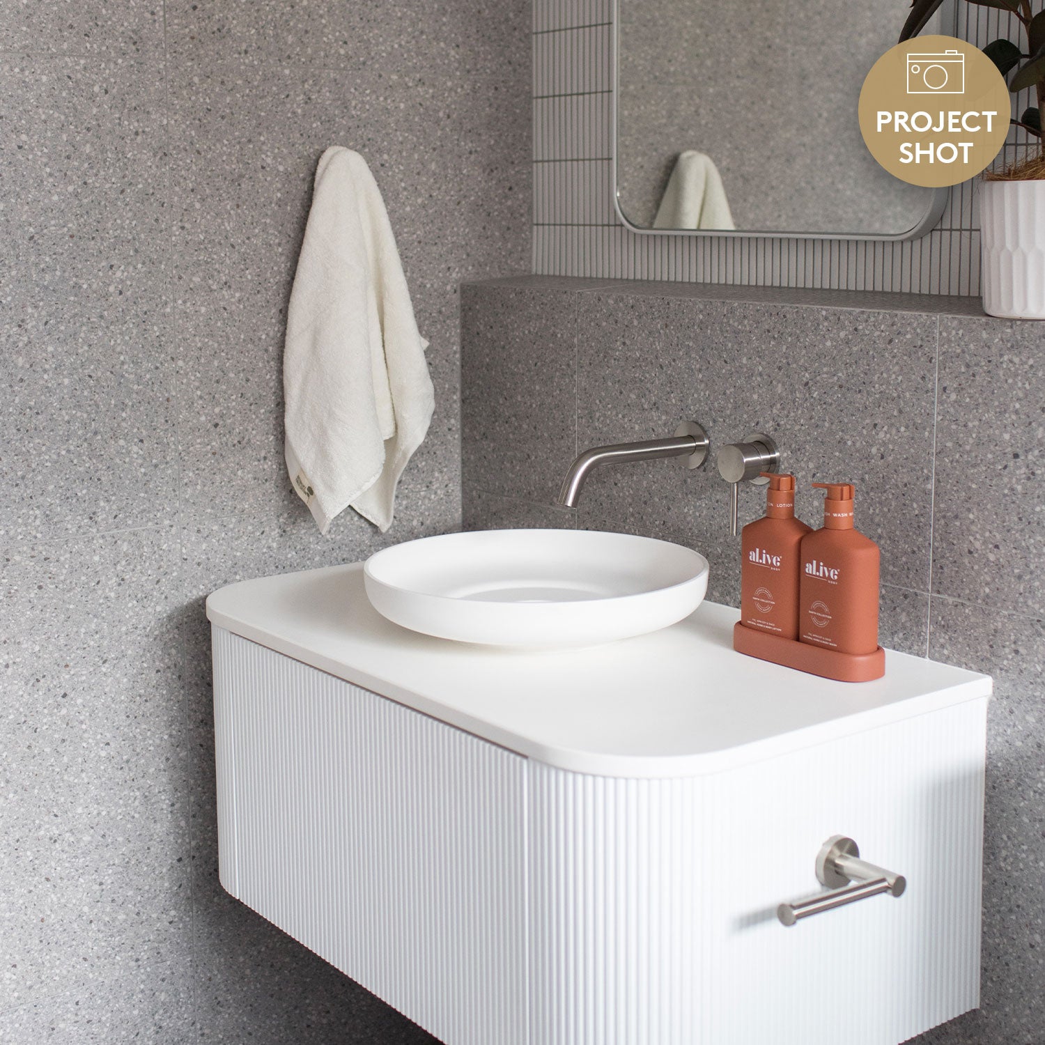 Premium 600x600mm Matt Terrazzo Porcelain Tile - Durable Flooring for Kitchen, Bathroom & Living Room | Roma Parade Collection | Waterproof & Scratch-Resistant