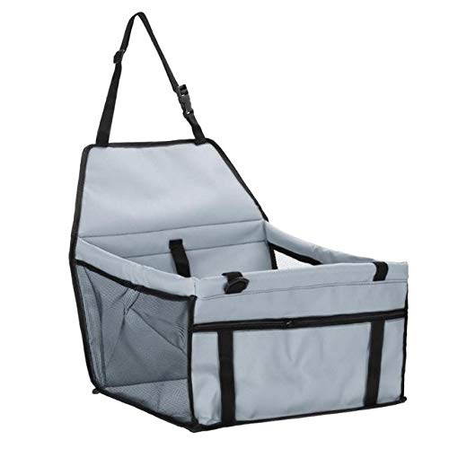 Portable Travel Pet Carrier Bag - Foldable Waterproof Dog Seat Cover & Basket for Small Dogs - Safe & Comfortable Pet Carrier for Car, Hiking, Walking & Outdoor Adventures - Perfect for Road Trips, Camping & Daily Commutes