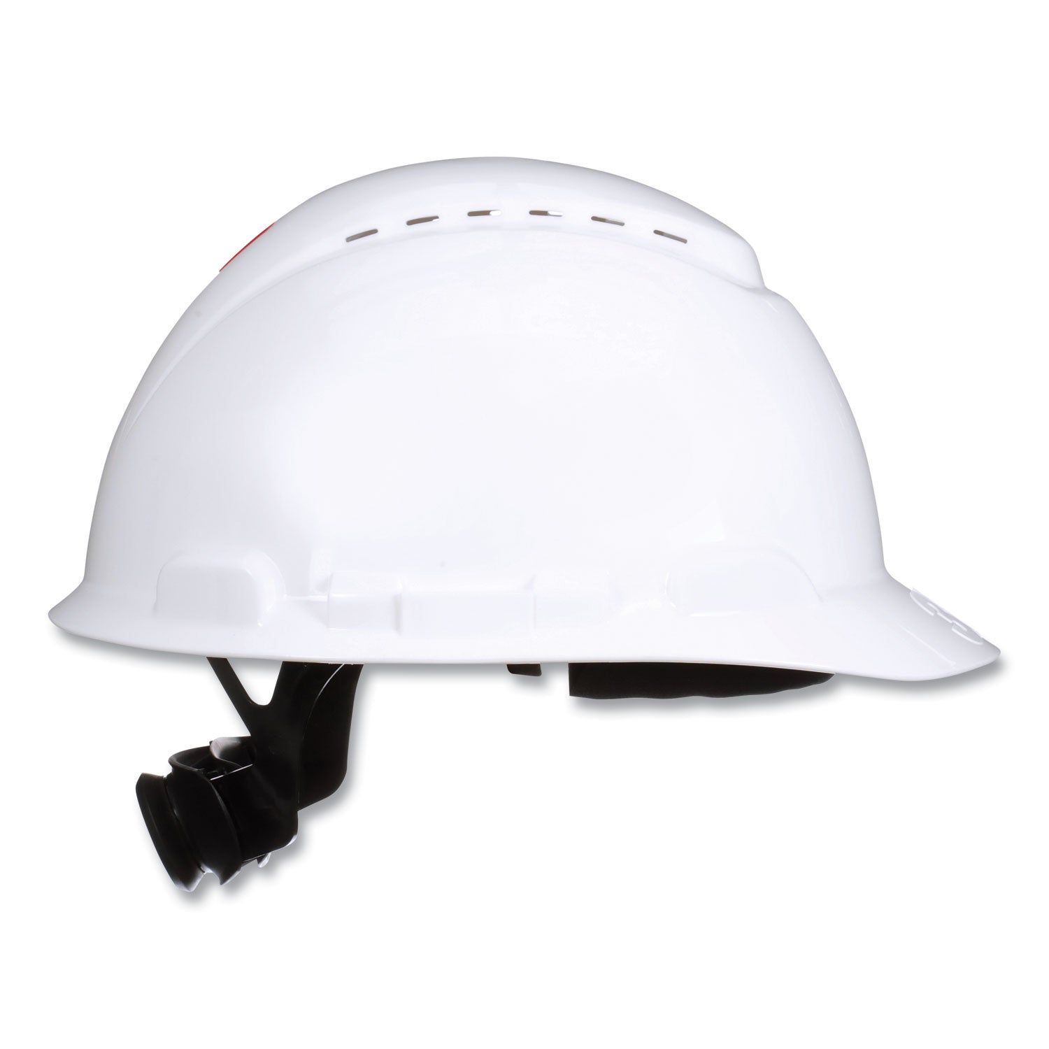 3M™ SecureFit H Series Hard Hats - H700 Front Brim Safety Cap with UV Indicator & 4-Point Pressure Diffusion Ratchet Suspension, White | Construction, Industrial & Outdoor Work Protection