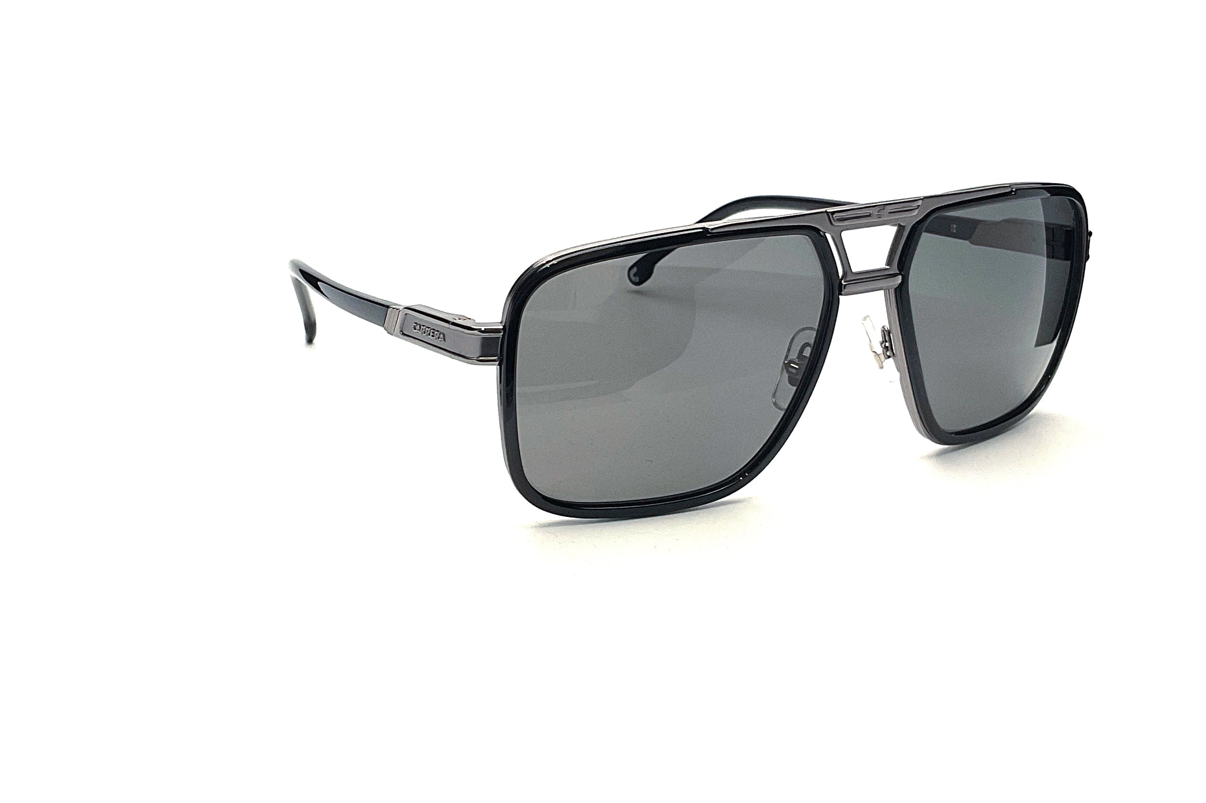 Carrera 1071/S Sunglasses - Black Dark Ruthenium Frame for Men & Women | UV Protection, Fashion Eyewear for Driving, Outdoor & Daily Use