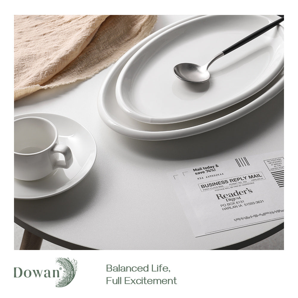 Elegant 3-Piece Serving Platters Set - Perfect for Dinner Parties, Entertaining & Holiday Gatherings