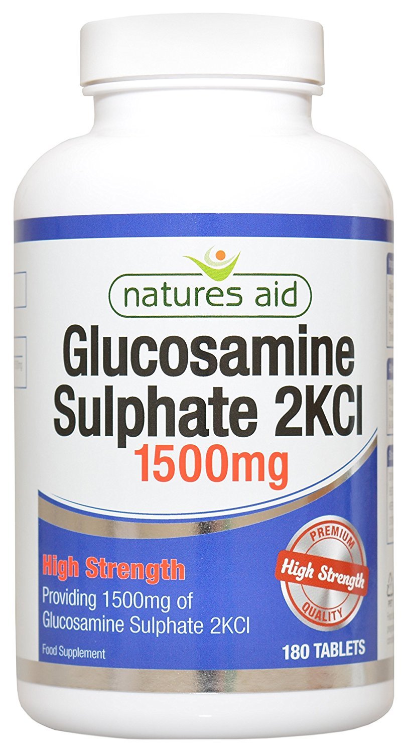 Glucosamine Sulfate 1500mg (180 Tablets) - Premium Joint Support Supplement for Pain Relief & Mobility - Ideal for Athletes, Seniors & Active Lifestyles