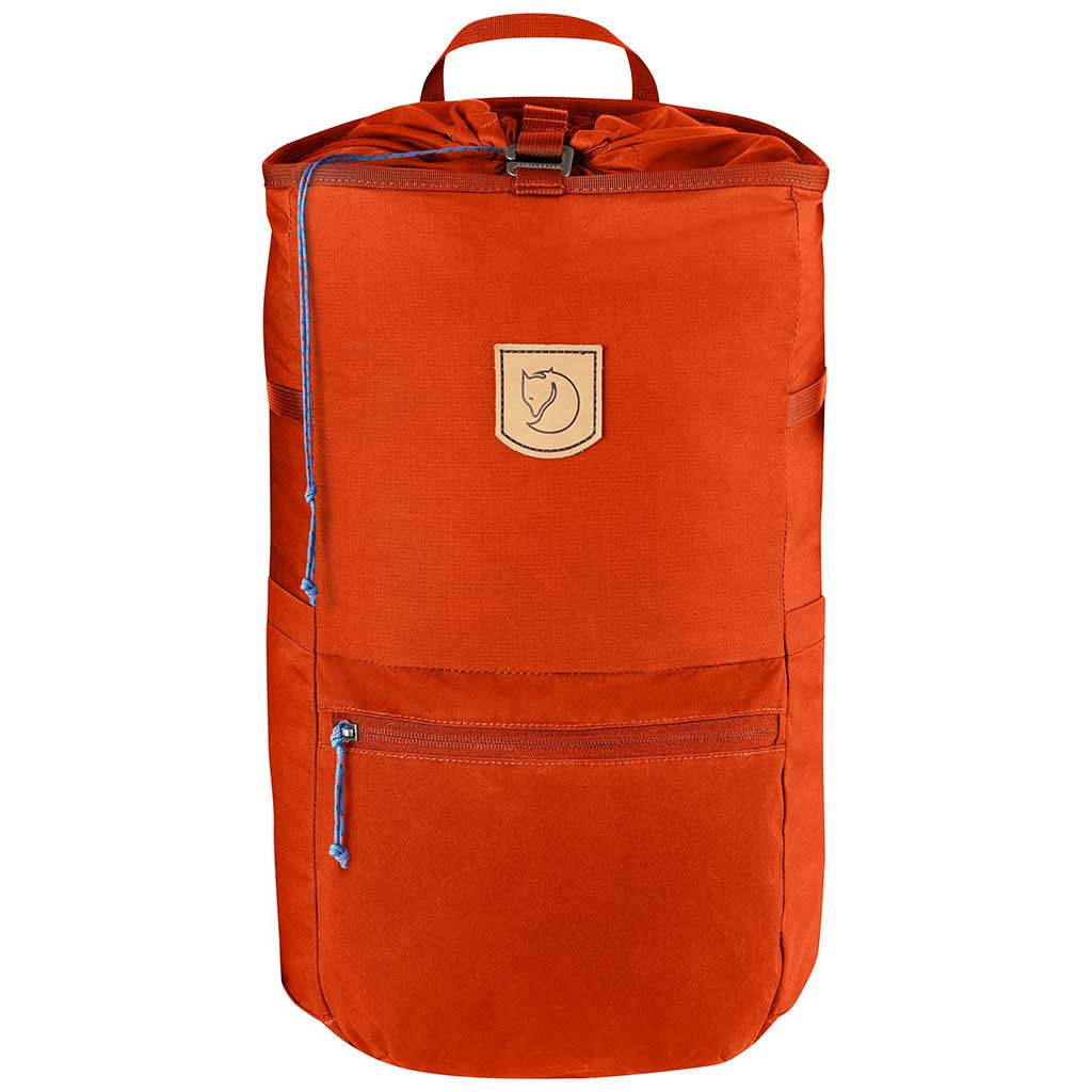 Fjallraven High Coast 24 Backpack - Lightweight Hiking Daypack for Men & Women, Flame Orange - Perfect for Outdoor Adventures, Travel & Daily Commute