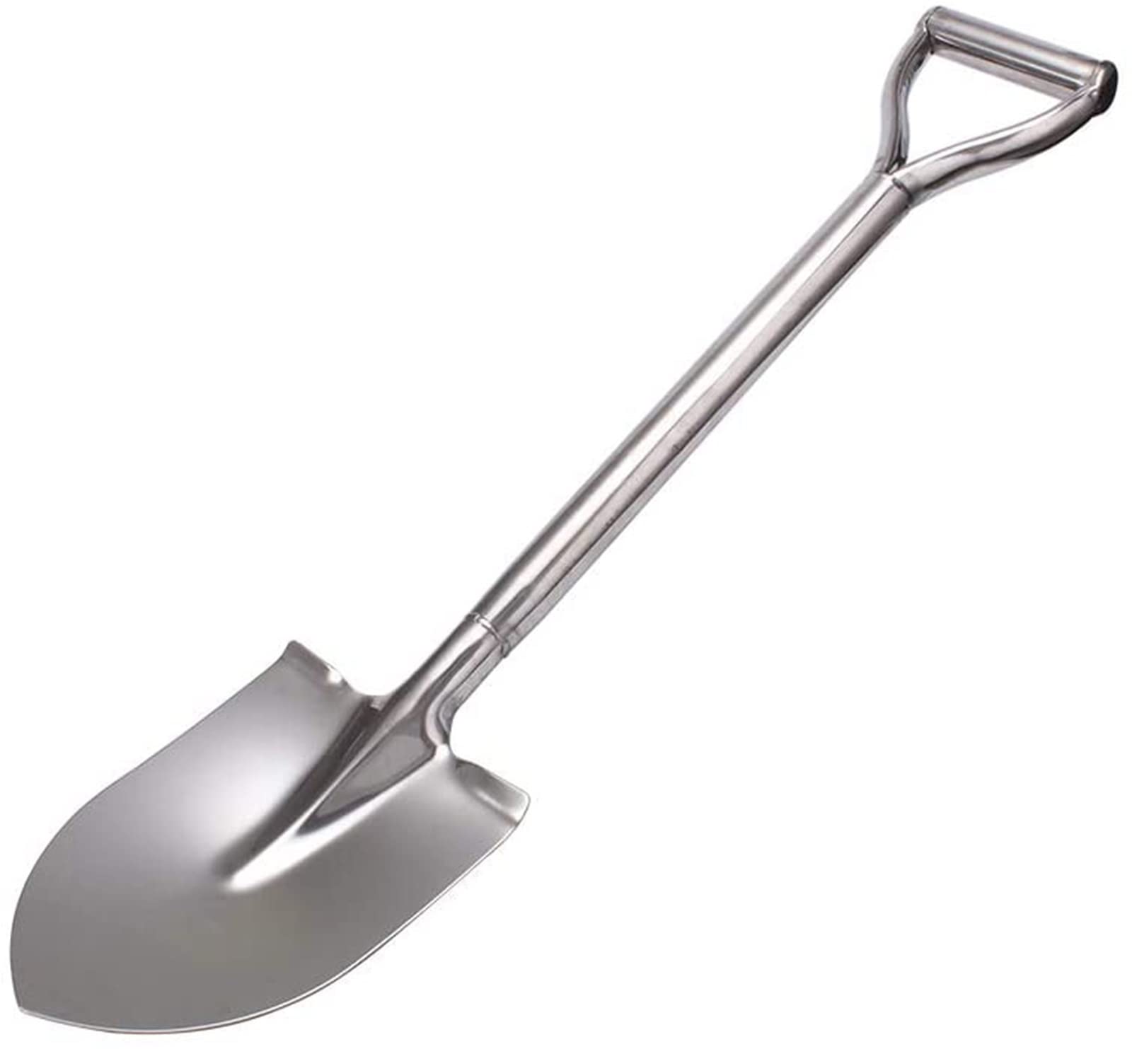 Stainless Steel Gardening Shovel - 31.5 Inch Short Handle D-Grip Digging Tool for Planting, Weeding & Landscaping | Durable All-Weather Outdoor Shovel for Garden, Yard & Farm Use