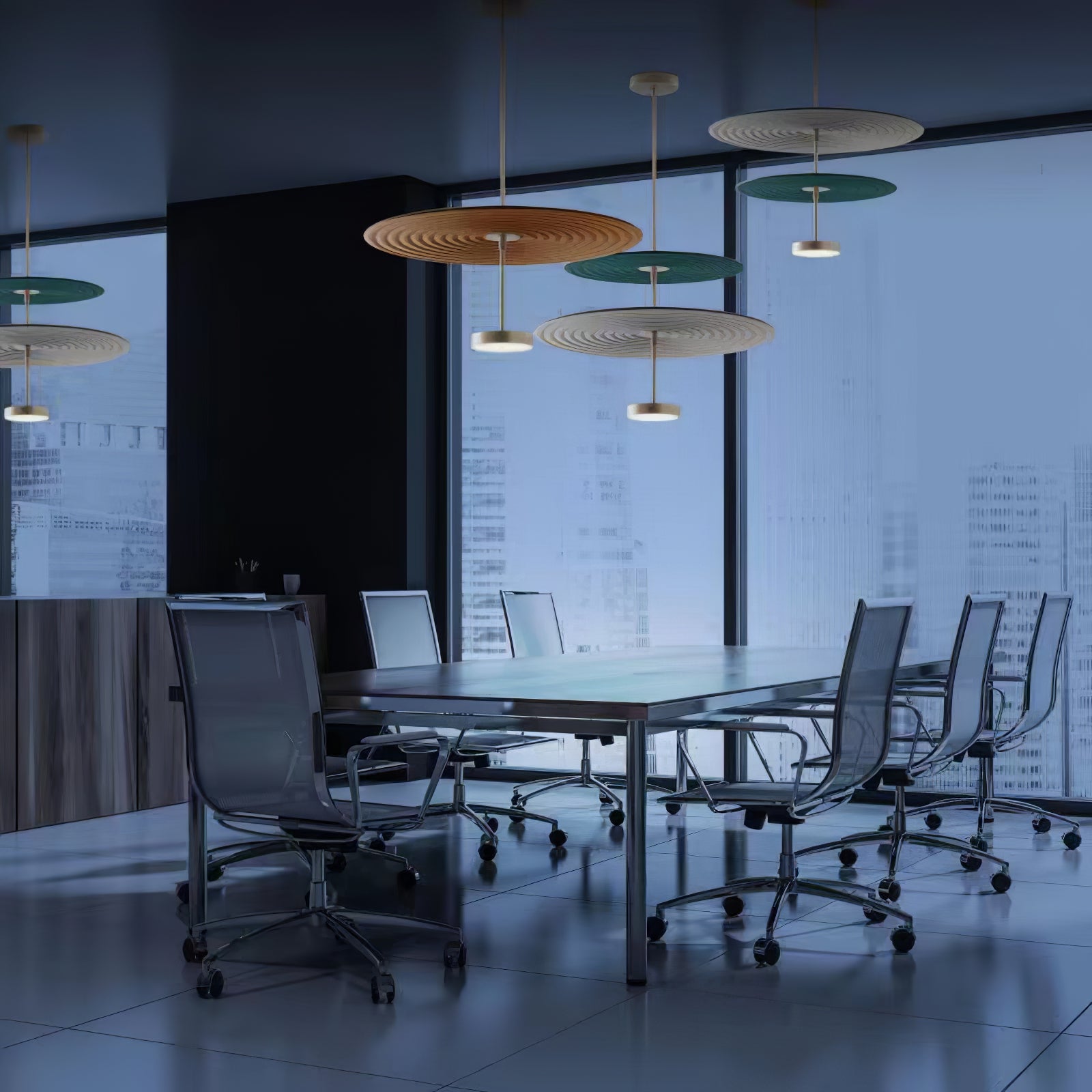 Modern Feel Pendant Lamp - Stylish Hanging Light Fixture for Living Room, Bedroom & Dining Room - Perfect for Home Decor and Ambient Lighting