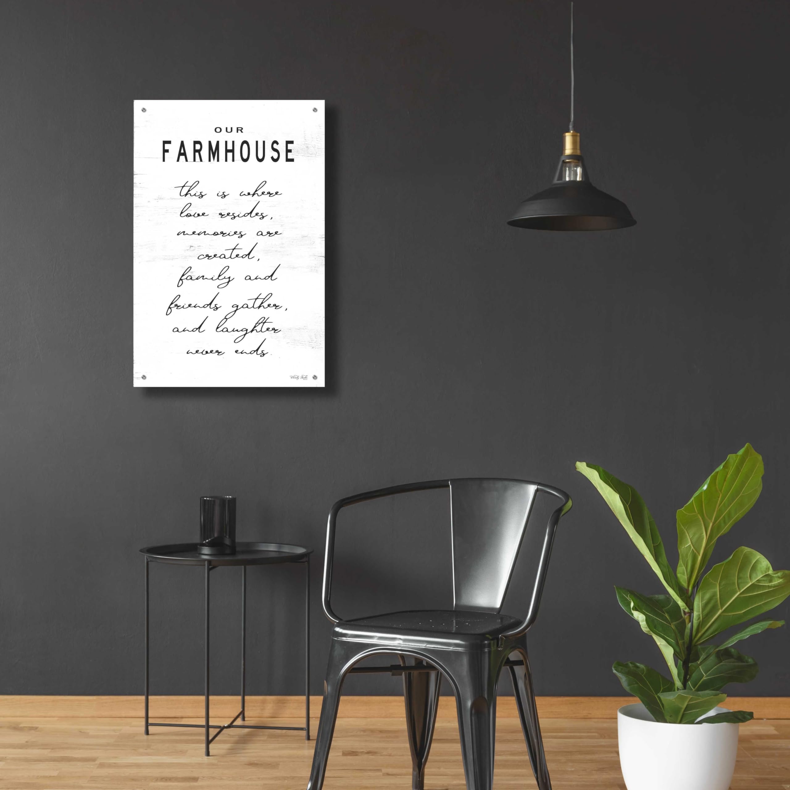 Epic Art 'Our Farmhouse' by Cindy Jacobs - 24