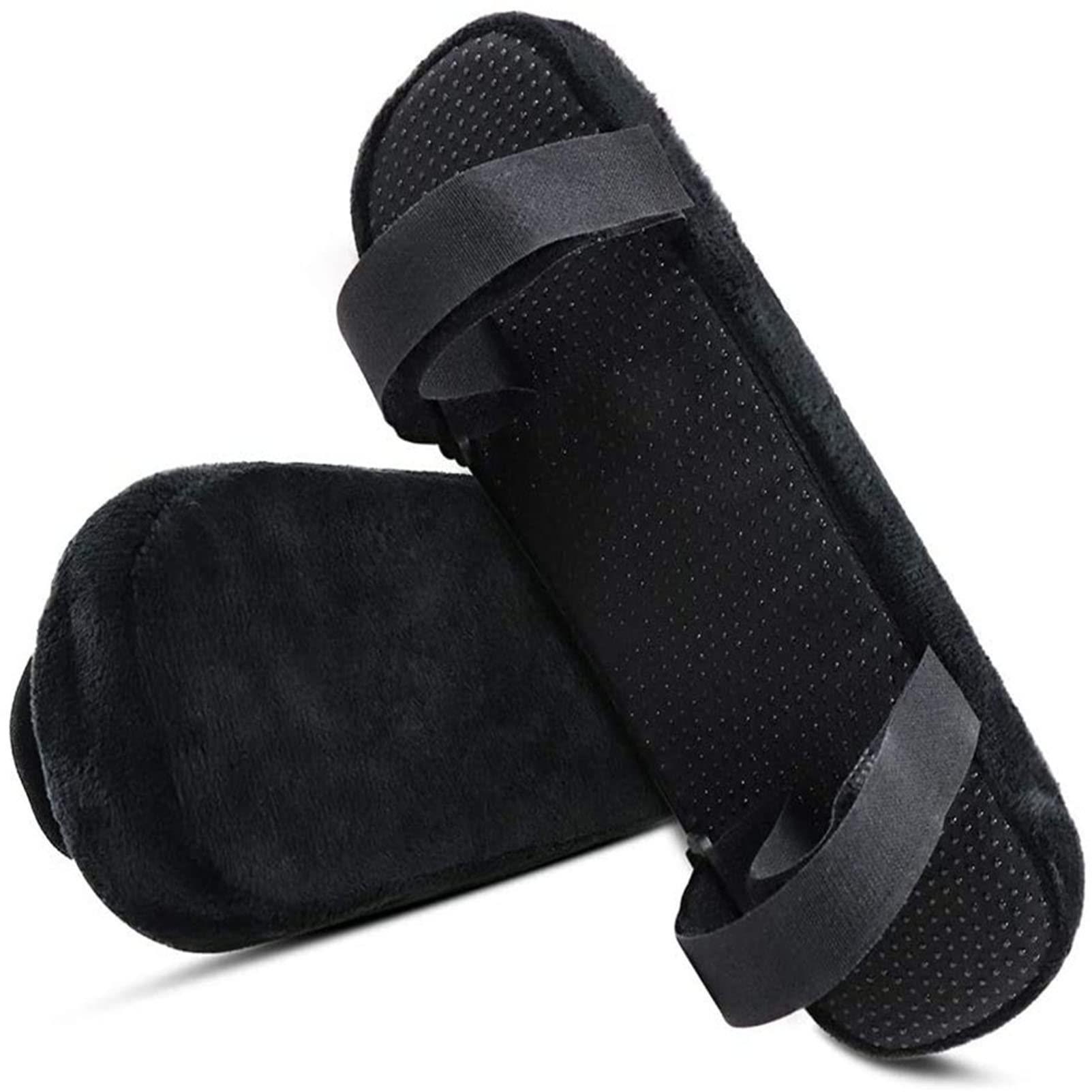 2 Pack Memory Foam Armrest Covers for Office Chairs - Soft Elbow Support Pads for Pressure Relief, Ergonomic Arm Rest Pads for Wheelchair, Gaming Chair & Desk Chair - Perfect for Long Work Hours & Gaming Sessions