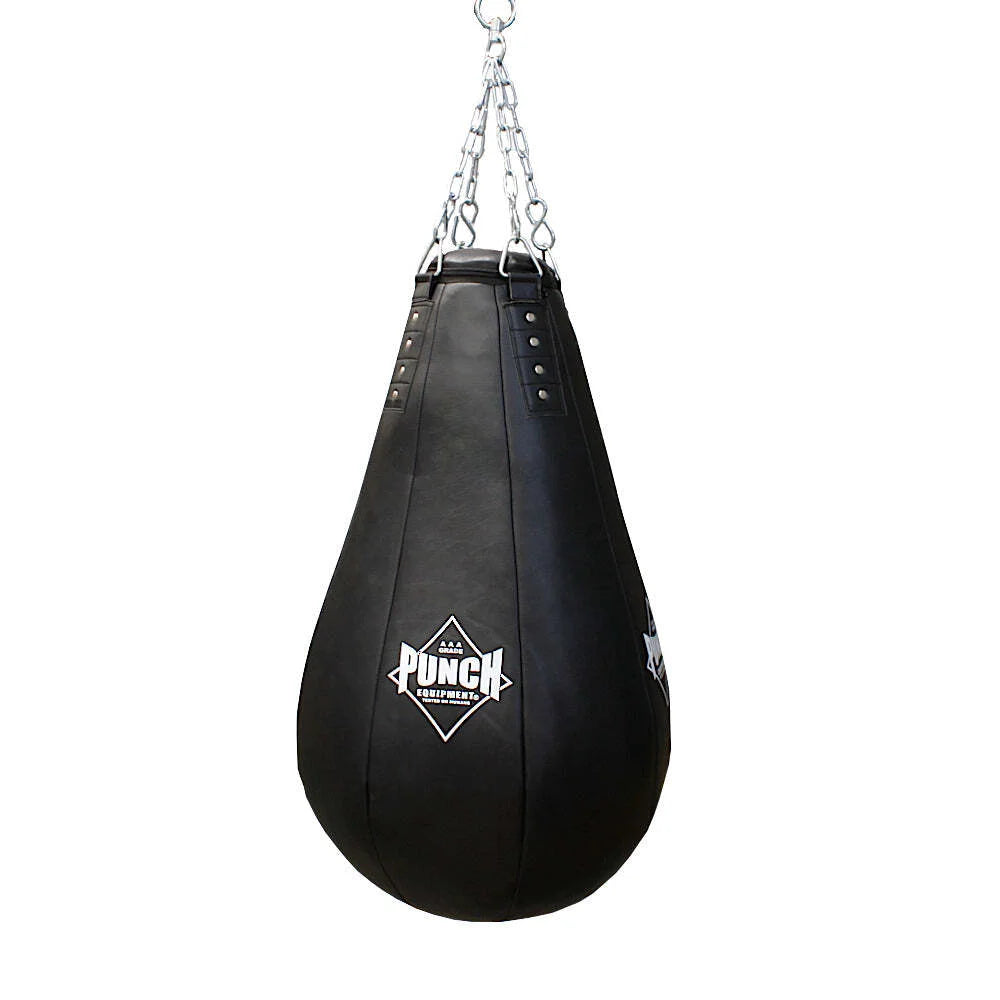 Black Diamond Tear Drop 4FT Empty Boxing Bag for MMA, Kickboxing & Home Gym Training