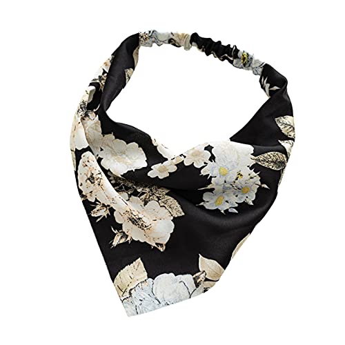Boho Printed Hair Kerchief Scarf & Headbands for Black Women - Natural Hair Accessories for Styling, Protective Hairstyles & Everyday Fashion
