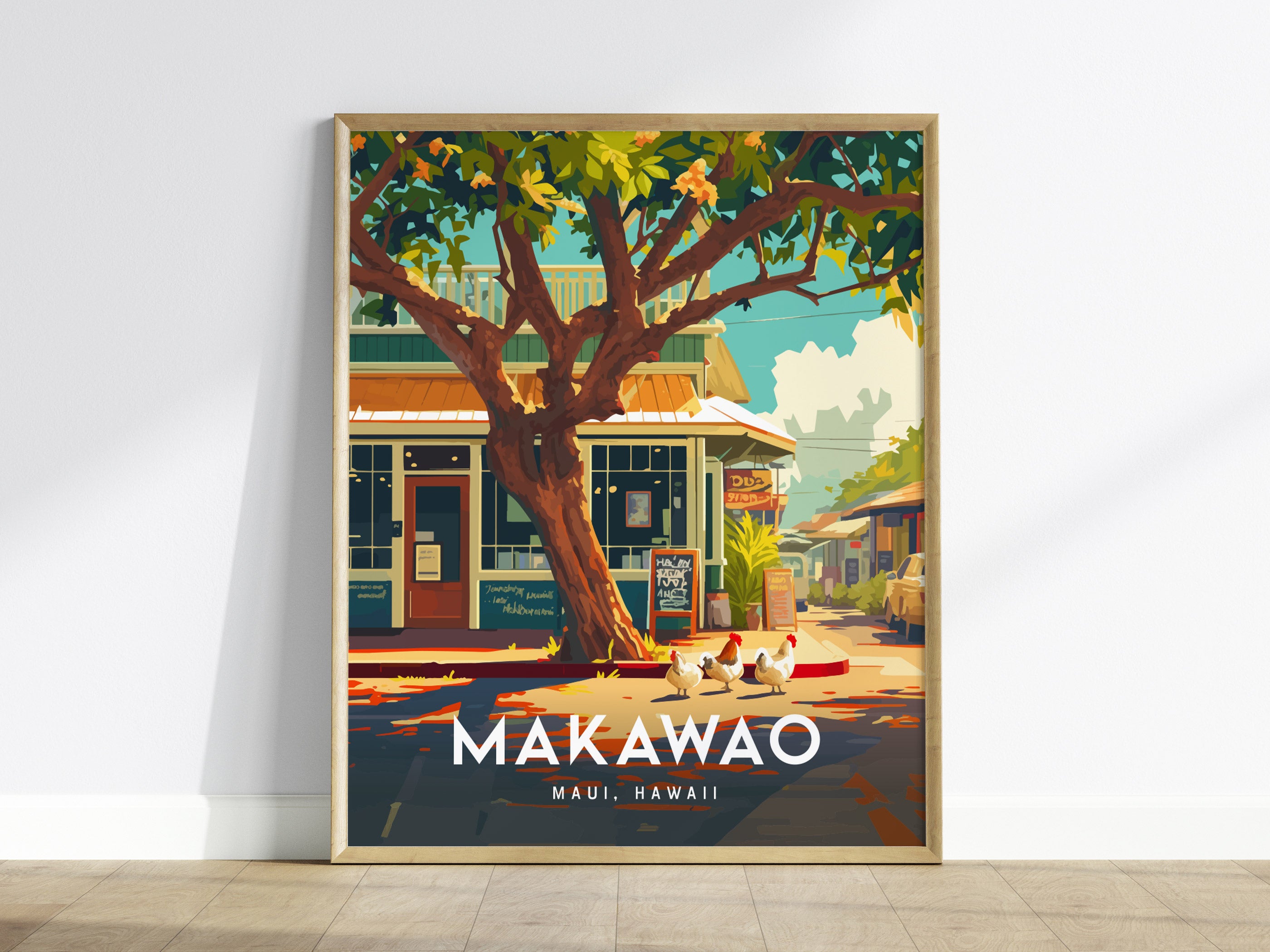 Makawao, Maui, Hawaii - Authentic Hawaiian Souvenirs & Gifts for Travelers & Island Lovers | Perfect for Home Decor, Vacation Memories & Hawaiian-Themed Parties