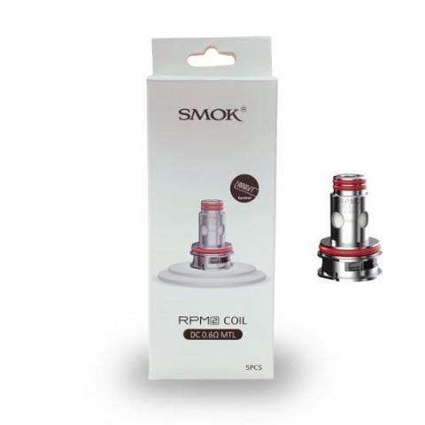 SMOK RPM 2 Replacement Coils - 5-Pack Compatible with RPM 2 Pod System - Long-Lasting Mesh Coils for Smooth Vaping Experience - Perfect for On-the-Go Use and Cloud Chasing