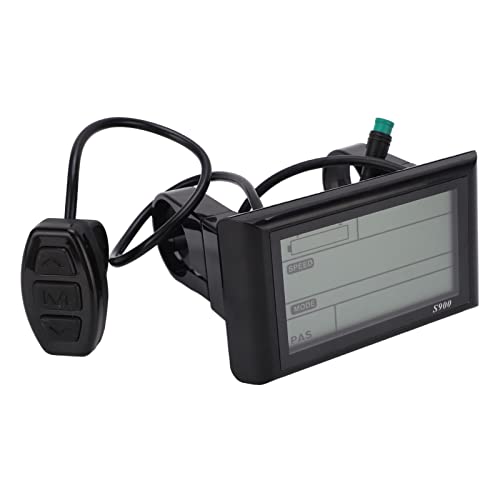 36V / 48V Electric LCD Display Meter - Multi-Information S900 Control Panel for E-Bike Modification (Protocol 2) | Perfect for DIY Electric Bike Upgrades & Performance Monitoring