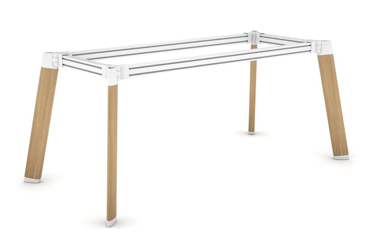 Rectangle Switch Table Frame with Wood Imprint - Perfect for Dining Room, Living Room, and Office Furniture