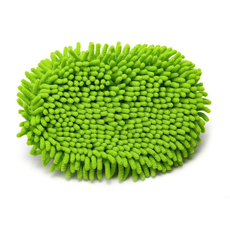 3 in 1 Chenille Wash Mop & Window Cleaner with Removable Car Wash Mitt (3.75 ft) - Perfect for Home, Car, and Window Cleaning - Multi-Surface Cleaning Tool for Floors, Vehicles, and Glass