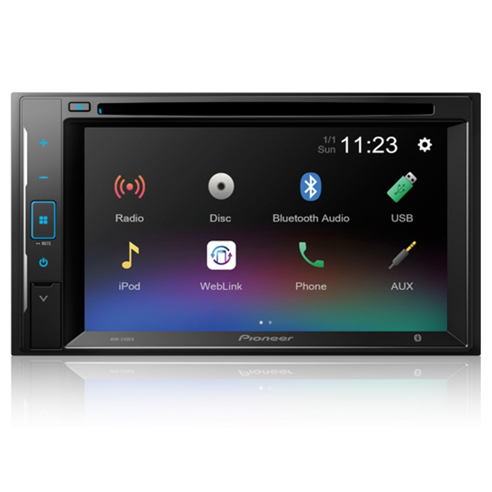 Pioneer AVH 240EX Double DIN Bluetooth Car Stereo with 6.2