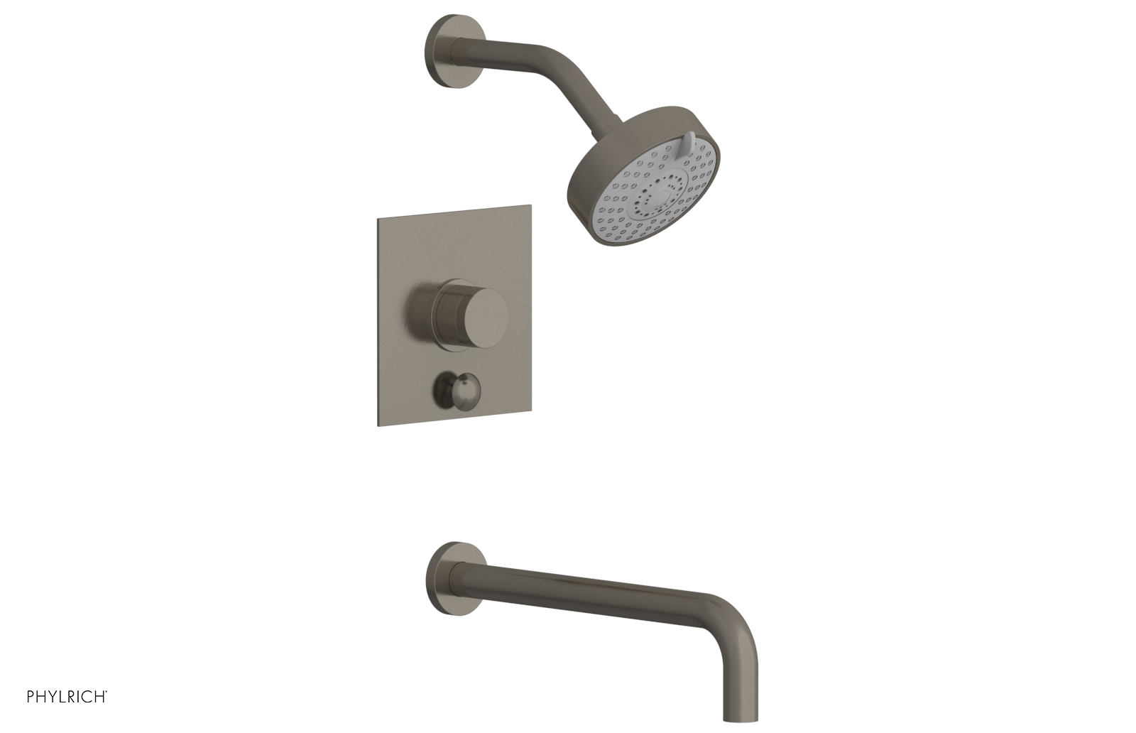 BASIC II 12 Pressure Balance Tub and Shower Faucet Set - 230S 26 12 - Durable Bathroom Fixture for Relaxing Showers and Spa-Like Baths