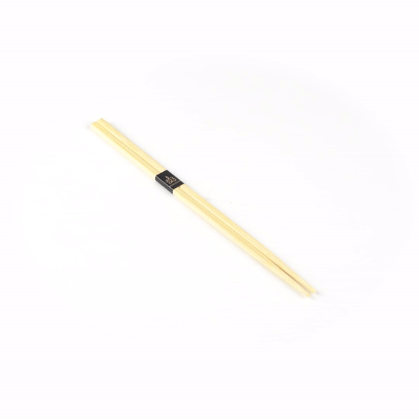 Premium Natural Bamboo Modern Chopsticks - Eco-Friendly Square Design with Paper Band (9.5 Inch, 1000 Count Bulk Box) - Perfect for Restaurants, Catering, Sushi Bars & Asian Cuisine