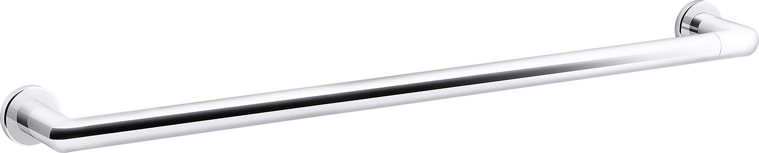KOHLER Kumin Collection Polished Chrome Towel Bar - Bathroom Towel Holder (Model K-97882-CP) | Perfect for Bathroom, Spa & Guest Room Decor