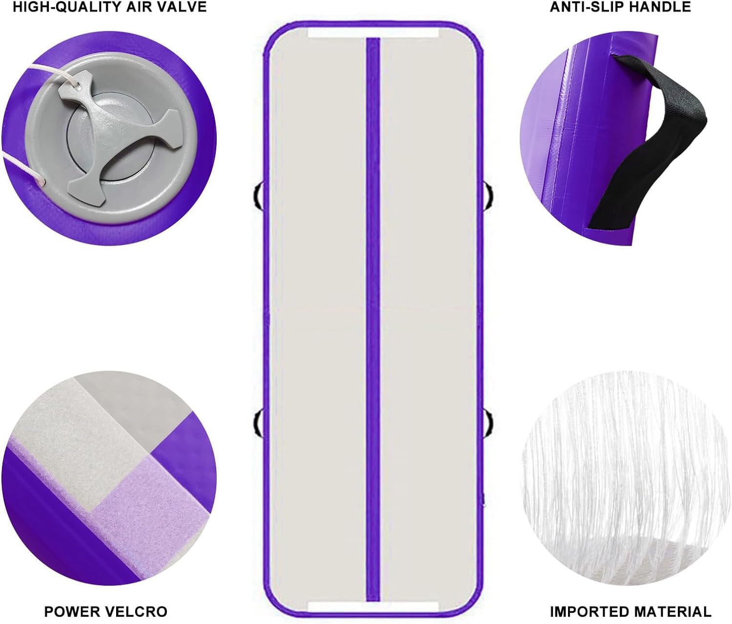 10ft Inflatable Air Tumbling Mat - 4