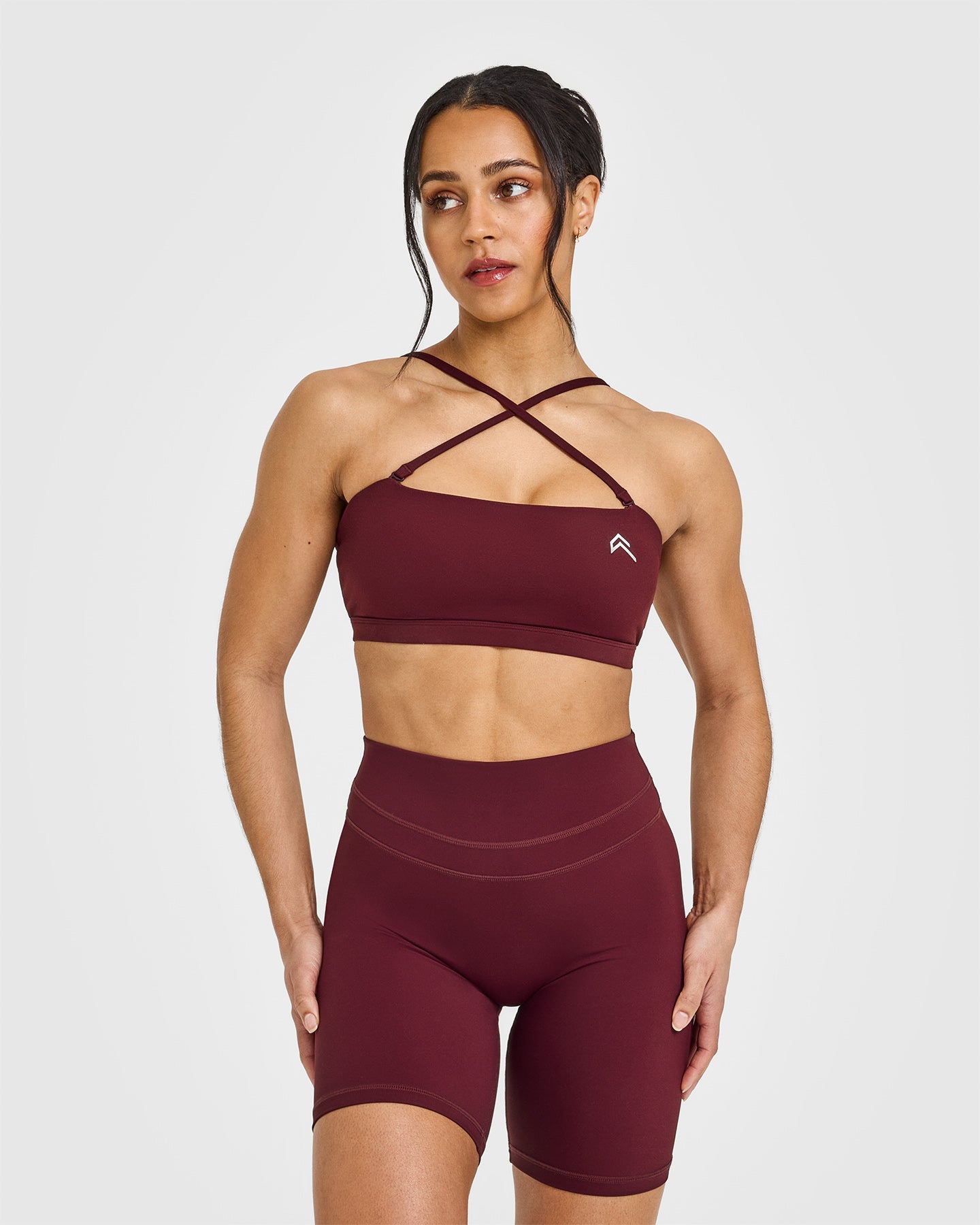 EasyLift™ Multi-Way Bandeau Bralette - Wireless Comfort Bra for Women | Rosewood Color | Perfect for Yoga, Lounge & Everyday Wear