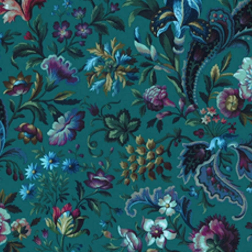 Florika Petrol Velvet