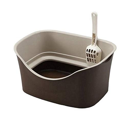 SHYPT Large Cat Litter Box with Lid - Semi-Waterproof Enclosed Litter Pan for Cats, Rabbits & Small Pets | Indoor Pet Potty Training Kit for Home Use