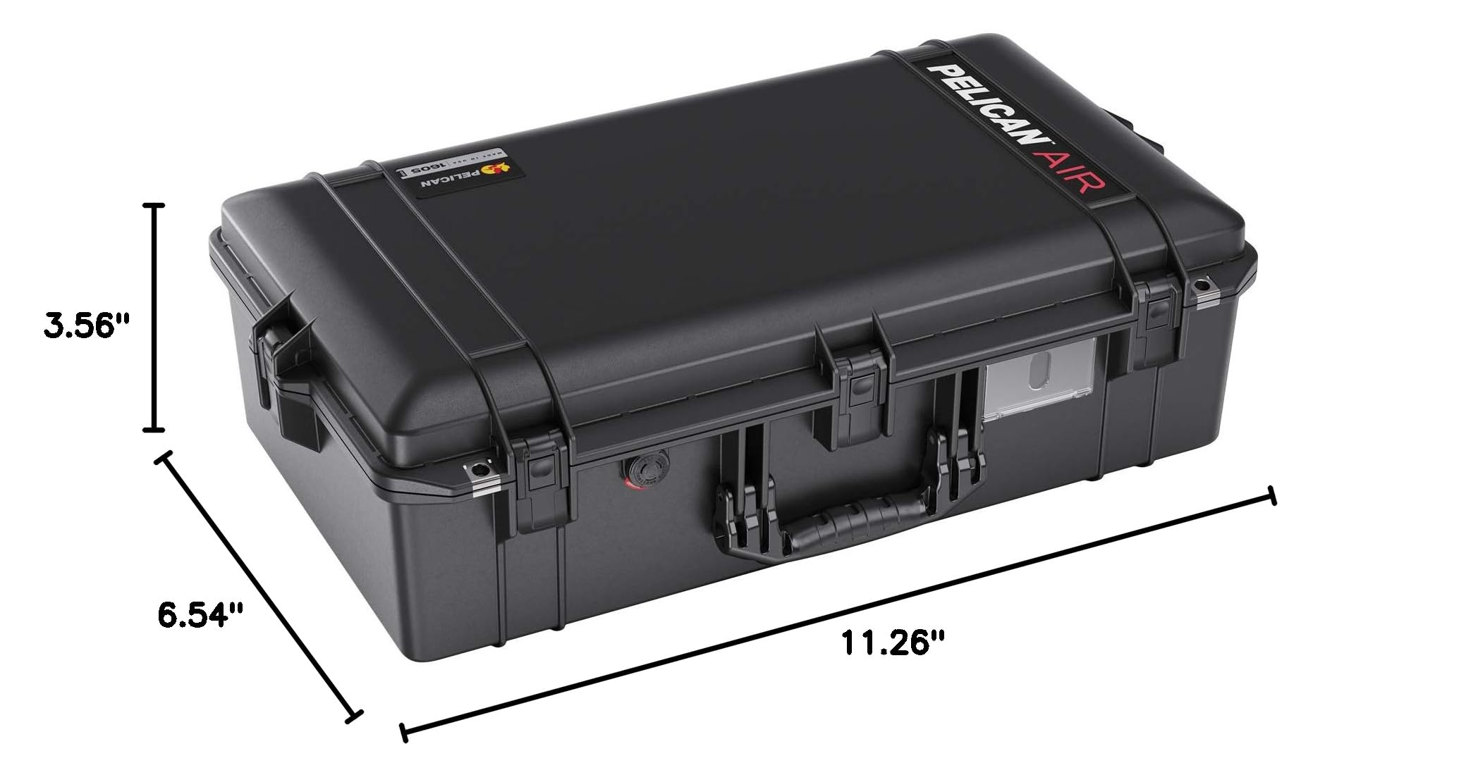 Pelican Air 1605 Waterproof Hard Case with Foam Insert - Lightweight Protective Case for Camera, Drone & Electronics - Travel, Outdoor & Professional Equipment Storage