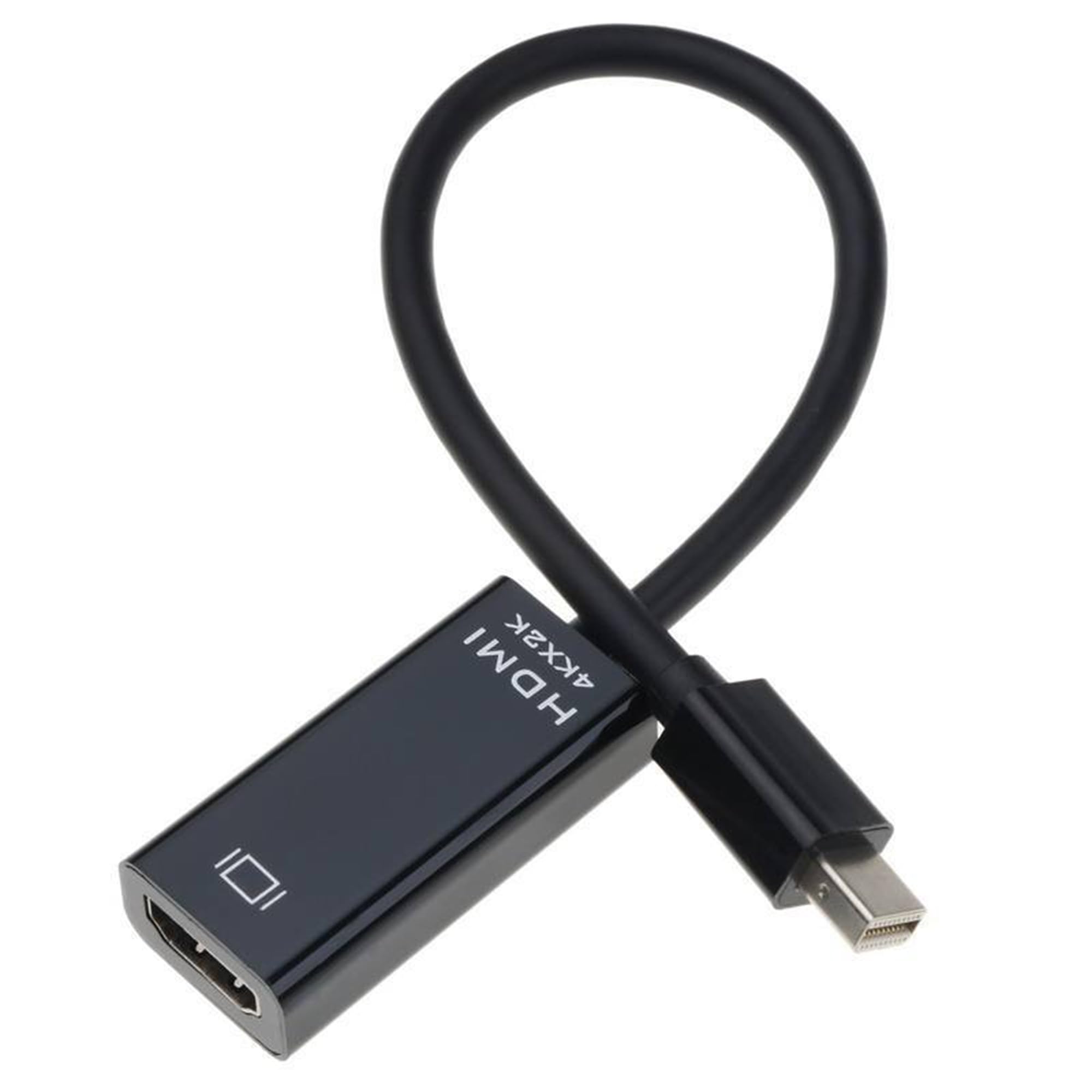 YOXITIXOY 4K Mini DisplayPort to HDMI Adapter - Compatible with MacBook Pro, Mac mini, MacBook Air, Microsoft Surface Pro | High-Speed Video Converter for Home Office, Gaming & Presentations