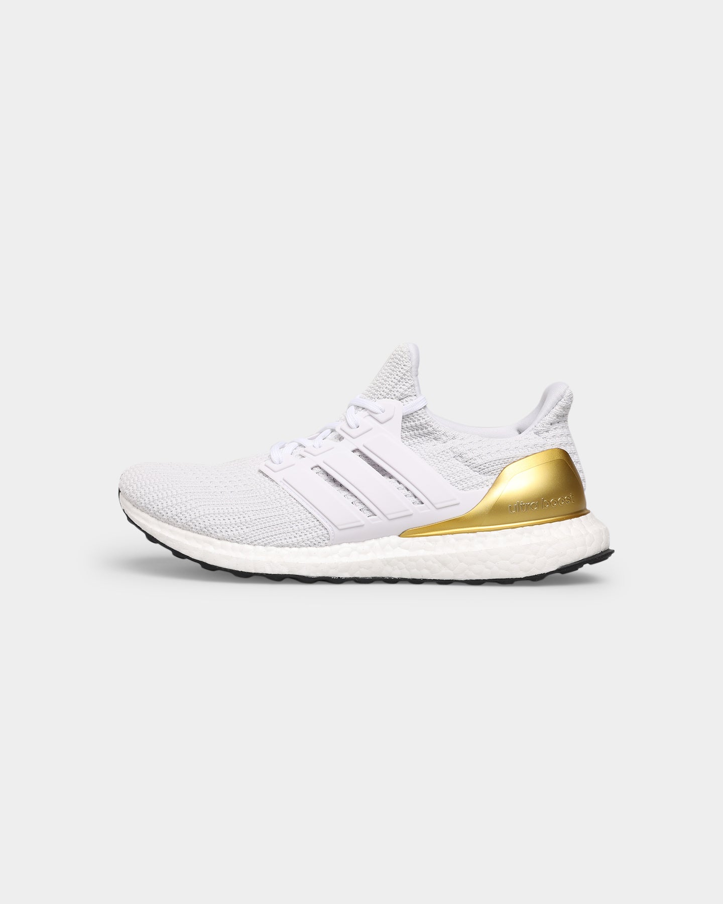 Adidas Ultraboost 4.0 DNA Running Shoes - Cloud White/Cloud White/Gold Metallic - Lightweight & Comfortable for Men & Women - Perfect for Jogging, Gym Workouts & Daily Wear