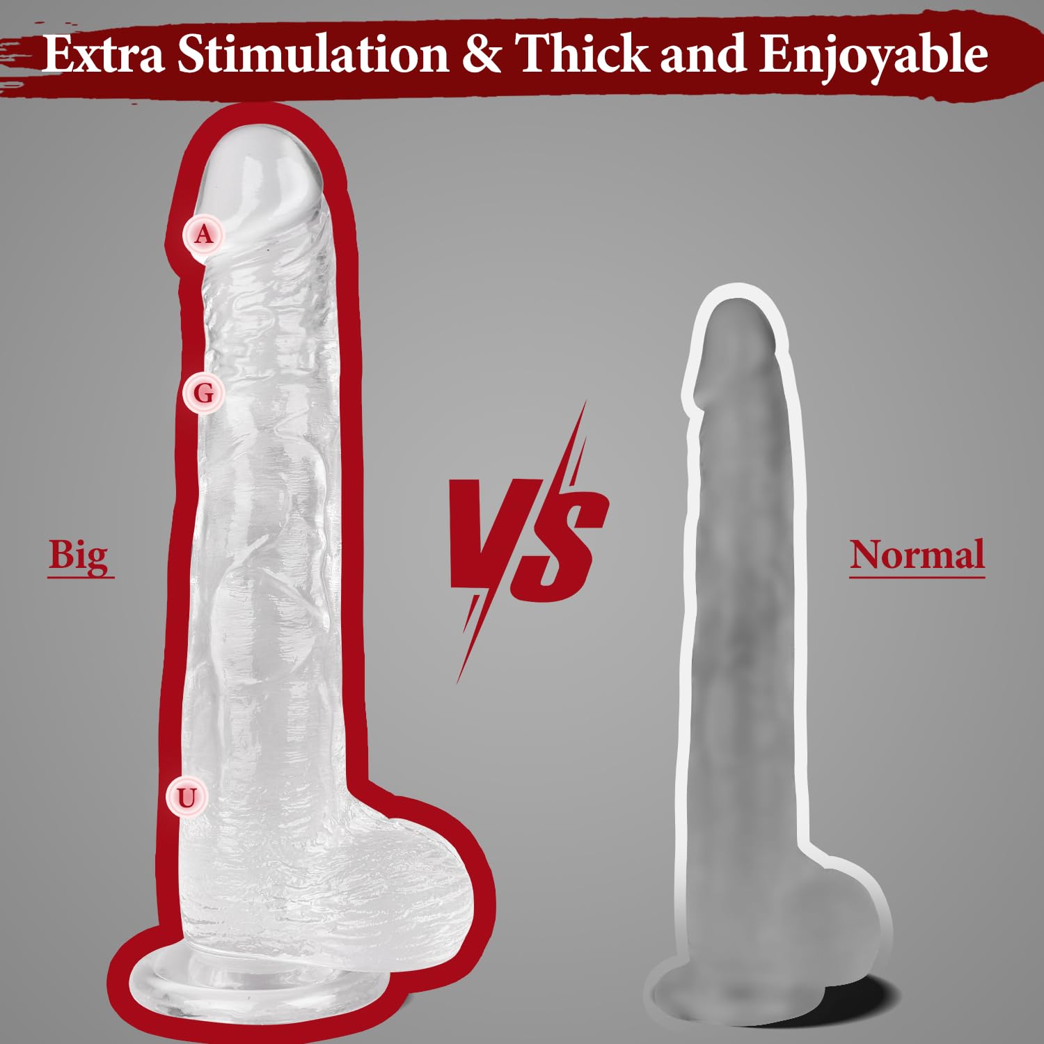 11.61 Inch Realistic Dildo with Strong Suction Cup - Lifelike Skin-Touching Feeling, Soft G-Spot Stimulator for Women & Men - Perfect for Solo Play & Couples Intimacy
