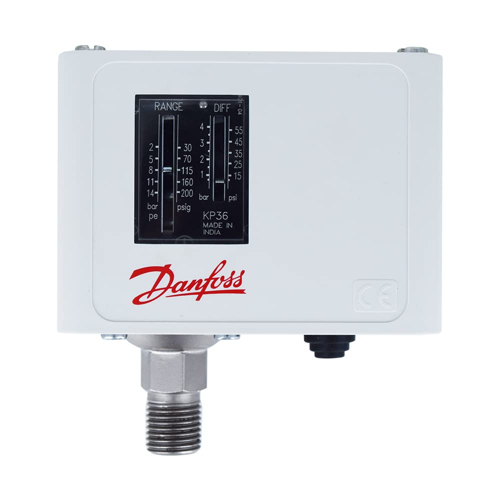 Danfoss KP36 Pressure Switch 060-110891 | New in Box | 1 Year Warranty | Fast Shipping (1-2 Weeks) | Ideal for HVAC, Refrigeration & Industrial Applications