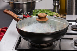 Nonstick Saute Pan with Removable Handle - 10 Inch Frying Pan for Induction Cooktops, Gas & Electric Stoves - Perfect for Searing, Stir-Frying & Cooking Eggs